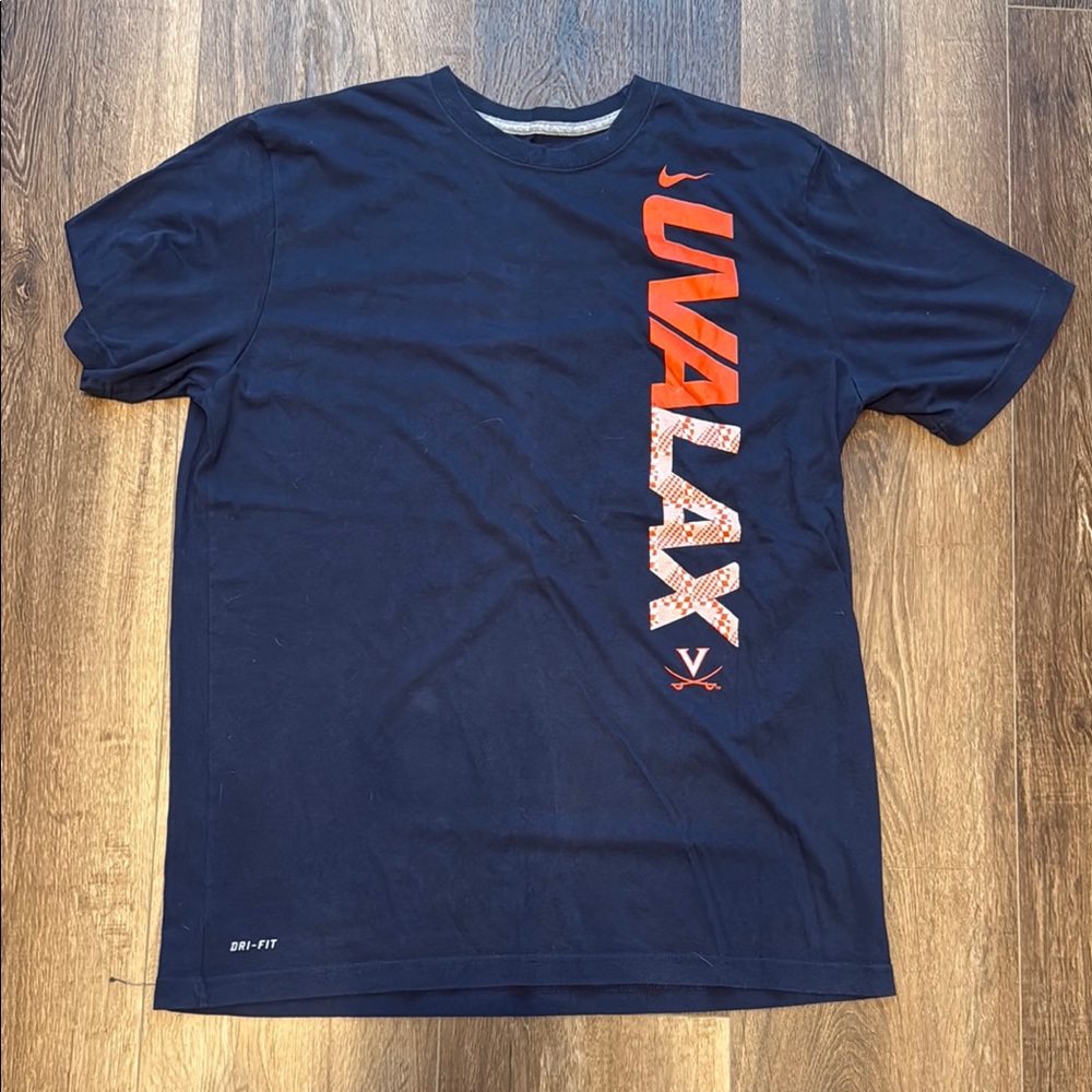Navy Blue Graphic Men's Shirt